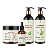 Private Label Rosemary Mint Strengthening Shampoo and Conditioner Set Provide Nourishment Smoothness Rosemary Hair Oil